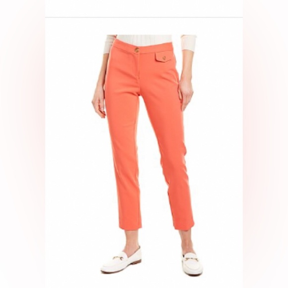 Vince Camuto Slim Double Weave Pant